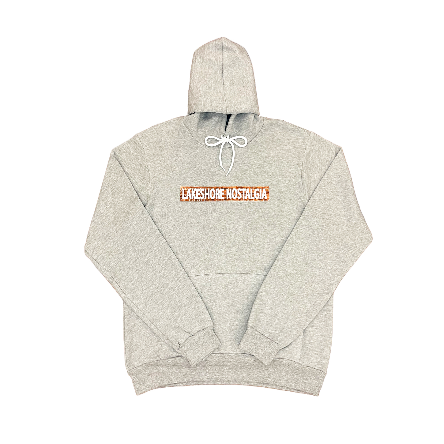 “BRICKS” Box Logo Hoodie – Lakeshore Nostalgia